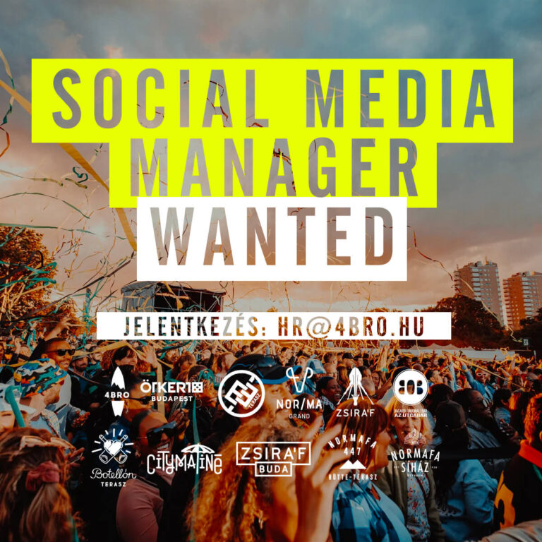 Social Media Manager wanted